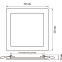 Светильник JazzWay PPL-S 18w 6500K WH IP40 - 5009752A - фото 5