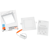 Светильник JazzWay PPL-S 18w 6500K WH IP40 (5009752A)