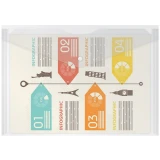 Папка-конверт Бюрократ PK803TCLEAR (-PK803TCLEAR)