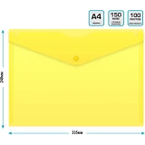 Папка-конверт Бюрократ PK803TYEL (-PK803TYEL)