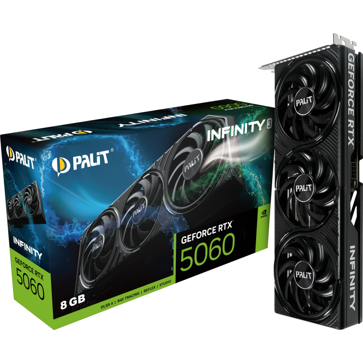 Видеокарта NVIDIA GeForce RTX 5060 Palit Infinity 3 8Gb (NE75060019P1-GB2063S) - фото 10