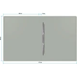 Папка-скоросшиватель Бюрократ PZ05PGREY (-PZ05PGREY)