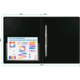 Папка с зажимом Бюрократ PZ07PBLCK (-PZ07PBLCK)