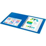 Папка с зажимом Бюрократ PZ07PBLUE (-PZ07PBLUE)