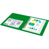 Папка с зажимом Бюрократ PZ07PGREEN (-PZ07PGREEN)