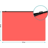 Папка на молнии Бюрократ BPM4APINKBL (-BPM4APINKBL)