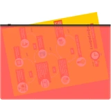 Папка на молнии Бюрократ BPM4APINKBL (-BPM4APINKBL)