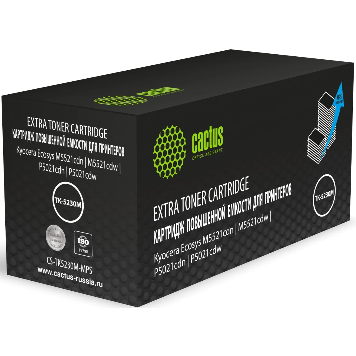 Картридж Cactus CS-TK5230M-MPS Magenta