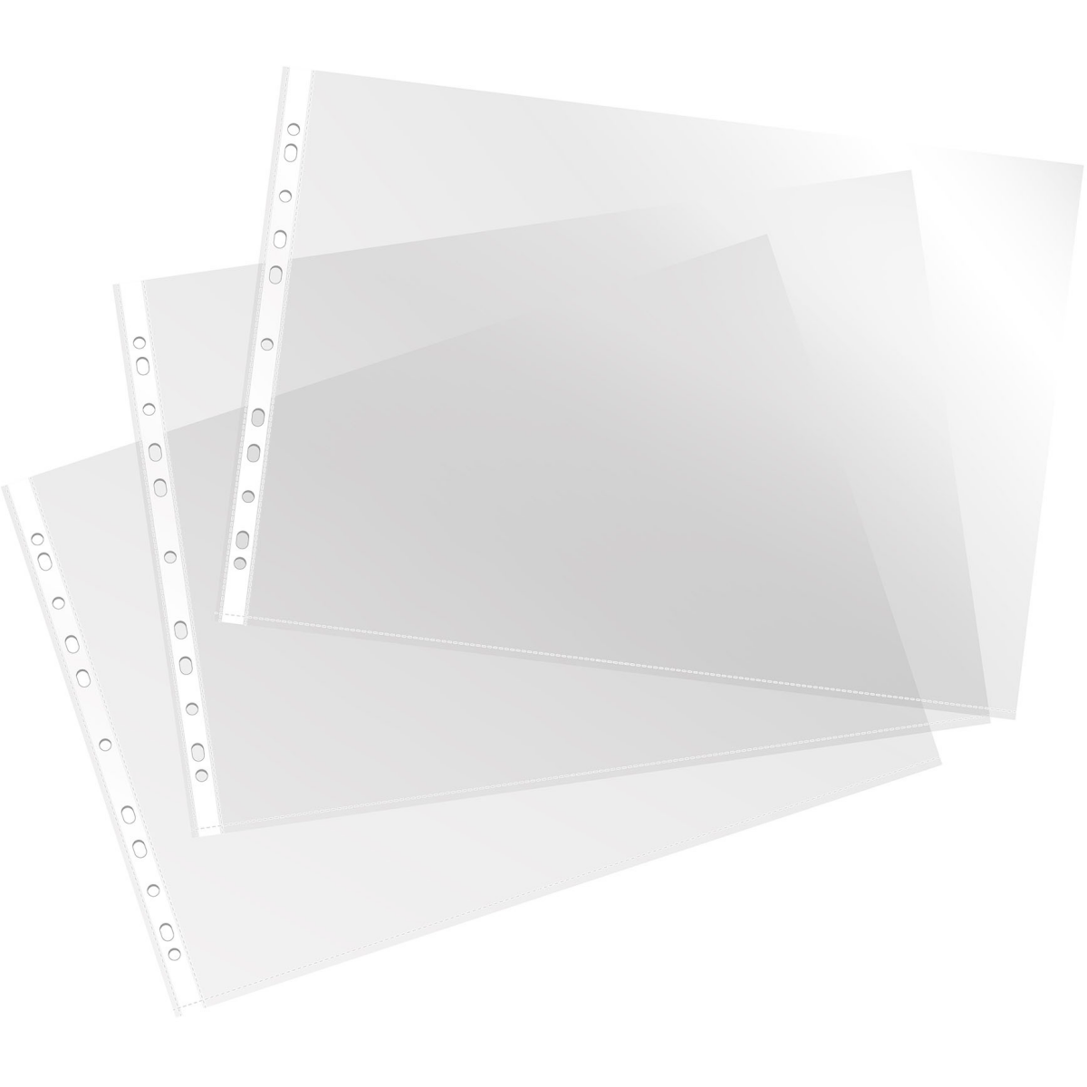 Файл-вкладыш Бюрократ 013AG3 (50 шт.) - фото 3