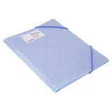 Папка на резинке Бюрократ GEMPR05AZURE
