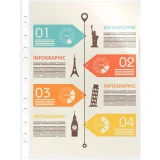 Файл-вкладыш Бюрократ 100G/25 (25 шт.) (-100G/25)