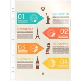 Файл-вкладыш Бюрократ 060G/25 (25 шт.) (-060G/25)