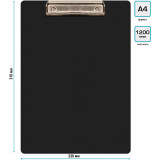 Папка-планшет Бюрократ PD6004/BLCK (-PD6004/BLCK)