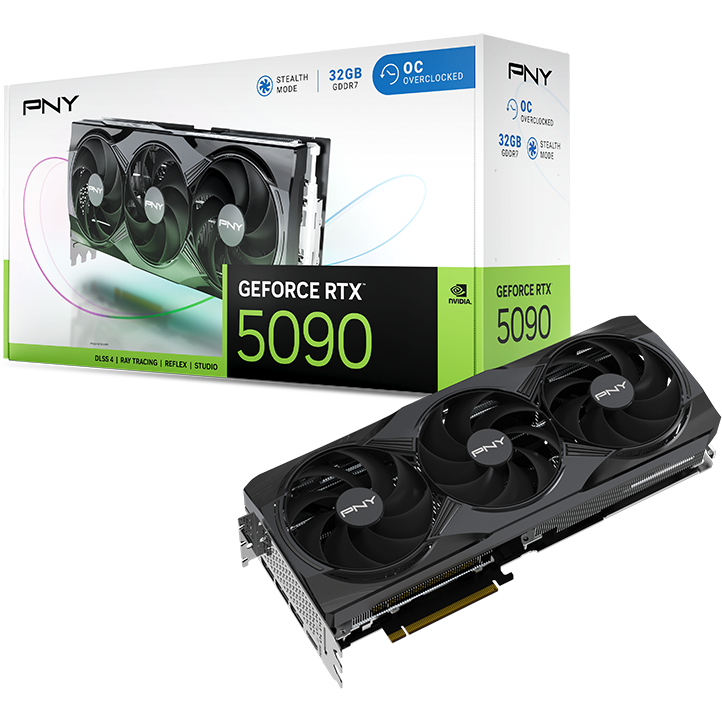 Видеокарта NVIDIA GeForce RTX 5090 PNY OC 32Gb (VCG509032TFXPB1-O) - фото 9