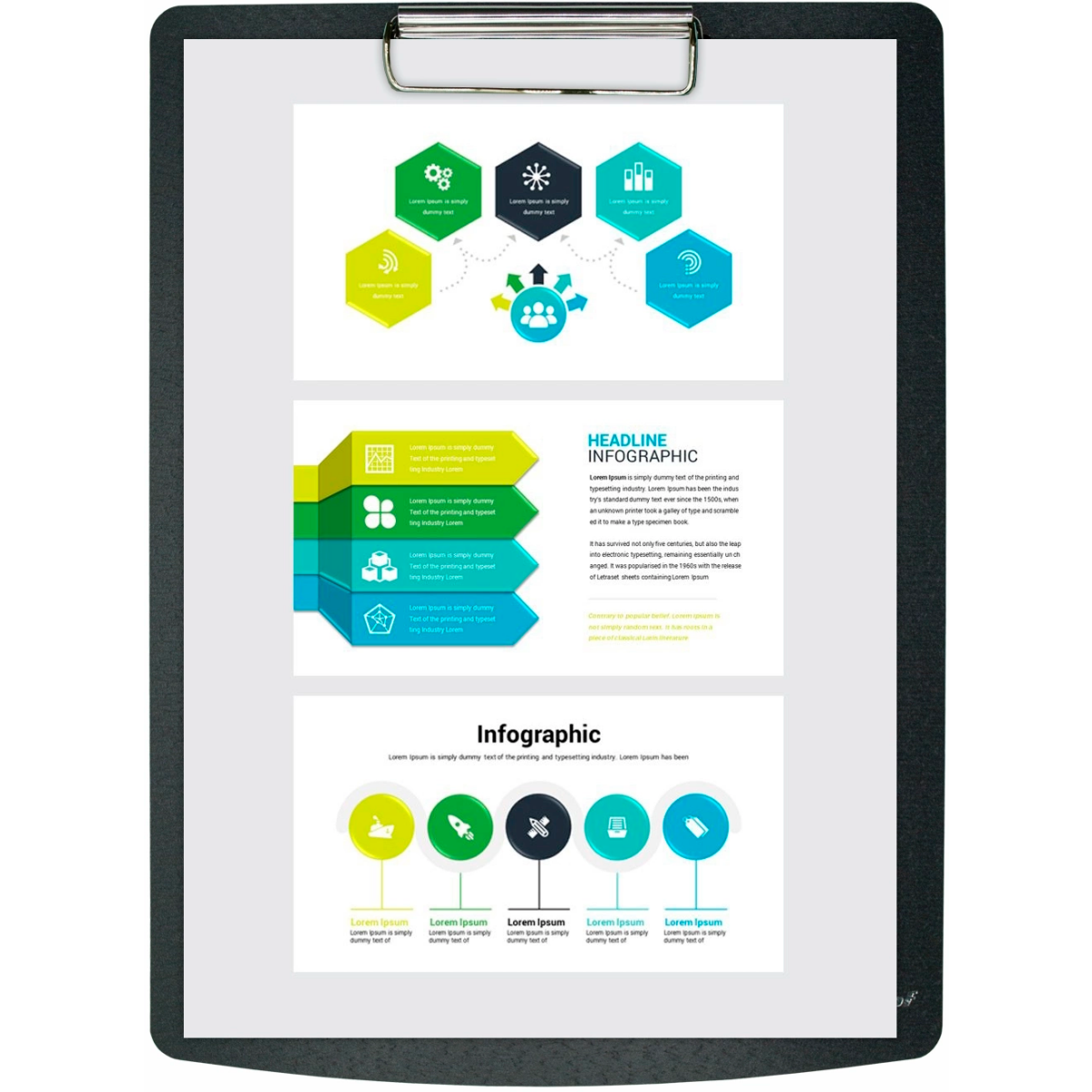 Папка-планшет Silwerhof 1690924 - 957019 - фото 2