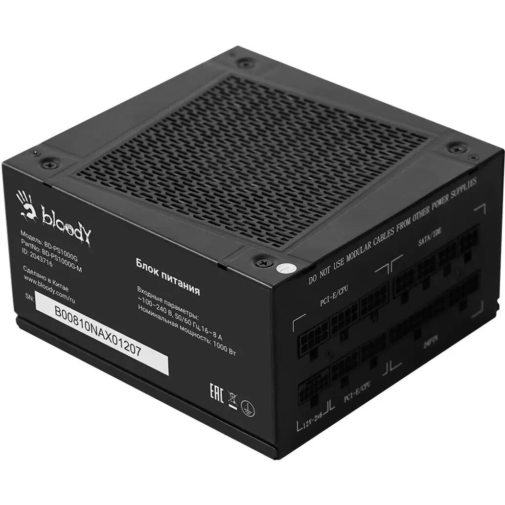 Блок питания 1000W Bloody BD-PS1000G - BD-PS1000G-M - фото 11