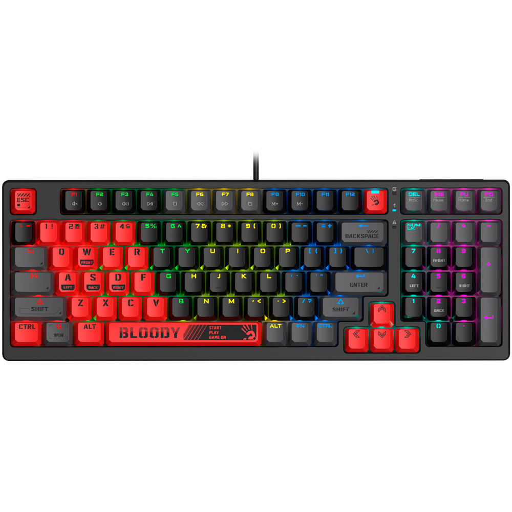 Клавиатура Bloody S98 Sports Red Plus