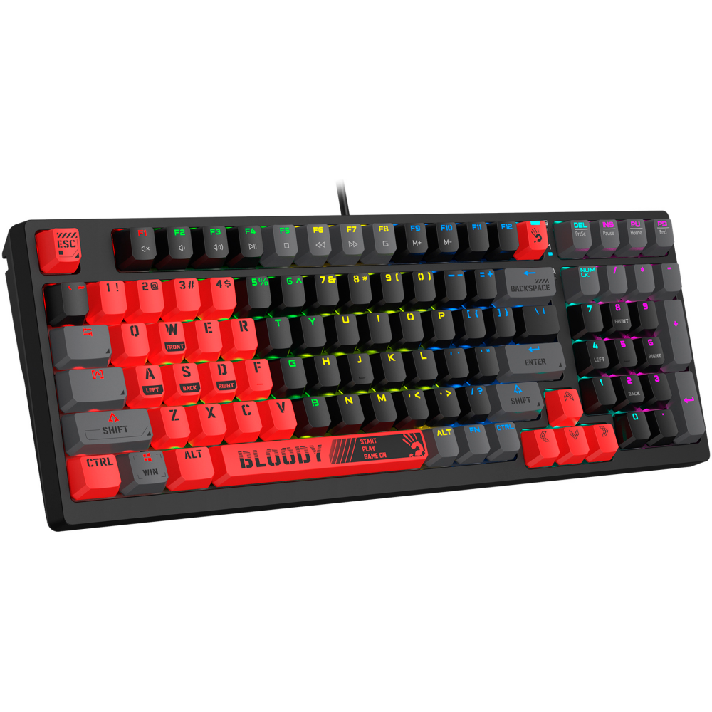 Клавиатура Bloody S98 Sports Red Plus - фото 2
