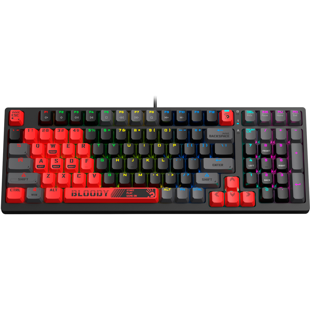 Клавиатура Bloody S98 Sports Red Plus - фото 6