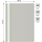 Папка-скоросшиватель Buro PSE20BU Grey - -PSE20BU/GREY - фото 4