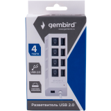USB-концентратор Gembird UHB-243-ADW