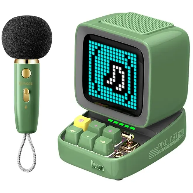 Портативная акустика Divoom Ditoo-5M Green - 90100058249
