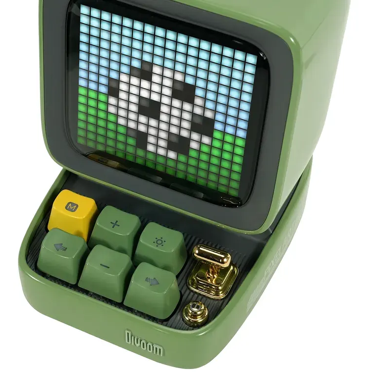 Портативная акустика Divoom Ditoo-5M Green - 90100058249 - фото 4