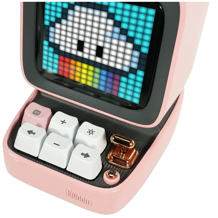 Портативная акустика Divoom Ditoo-5M Pink - 90100058250 - фото 4