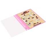 Папка-скоросшиватель Бюрократ PSLDNE/PINK (-PSLDNE/PINK)