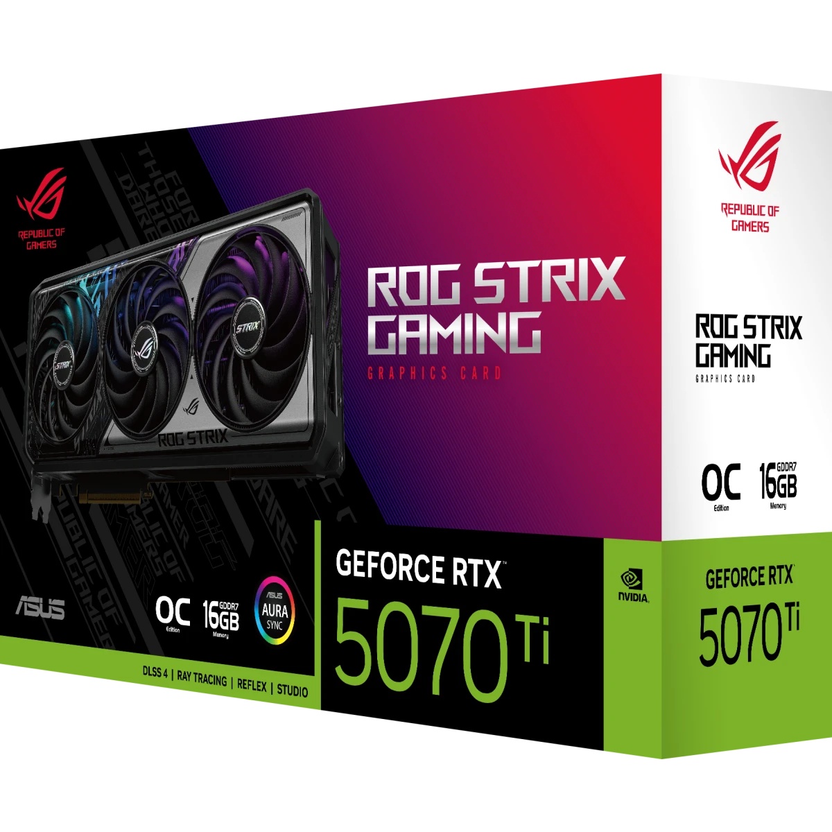 Видеокарта NVIDIA GeForce RTX 5070 Ti ASUS ROG Strix OC 16Gb (ROG-STRIX-RTX5070TI-O16G-GAMING) - фото 11