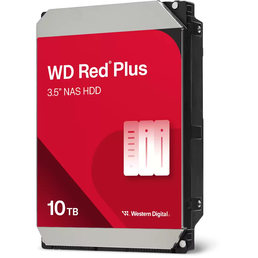Жёсткий диск 10TB SATA-III WD Red Plus (WD100EFGX)