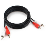 Кабель 2x RCA (M) - 2x RCA (M), 3м, Cablexpert CCA-2R2R-3M-N
