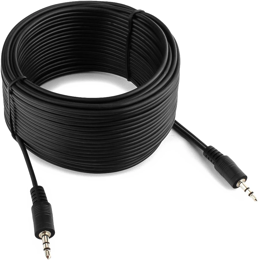 Кабель 3.5 Jack (M) - 3.5 Jack (M), 10м, Cablexpert CCA-404-10M-N - фото 2