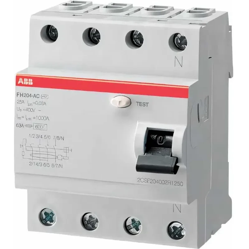 Выключатель дифференциального тока (УЗО) ABB FH204 АС - 2CSF204003R3630