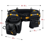 Сумка для инструментов KRAFTOOL KBS-3 (38762)