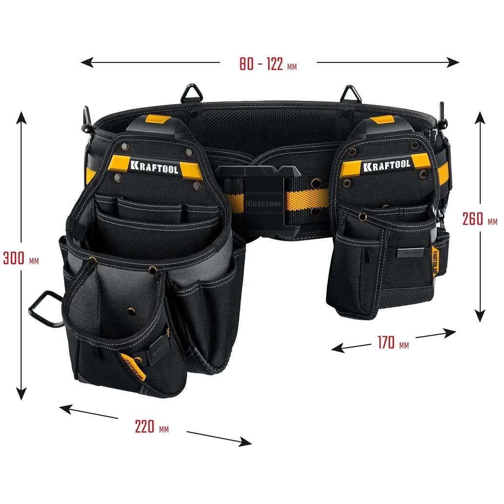 Сумка для инструментов KRAFTOOL KBS-3 - 38762 - фото 6