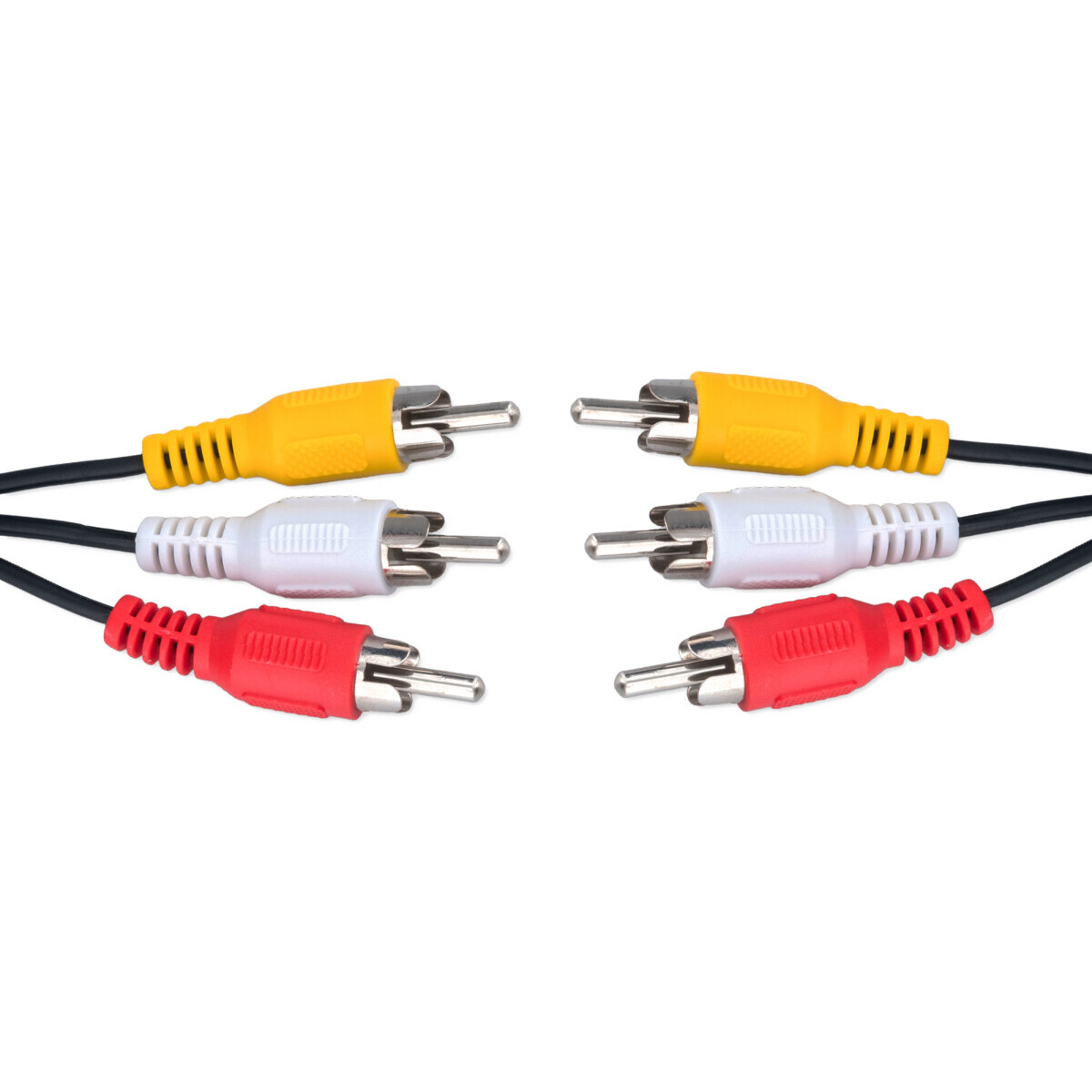Кабель 3x RCA (M) - 3x RCA (M), 1.8м, Cablexpert CCV-539-1.8M-N