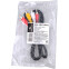 Кабель 3x RCA (M) - 3x RCA (M), 1.8м, Cablexpert CCV-539-1.8M-N - фото 3