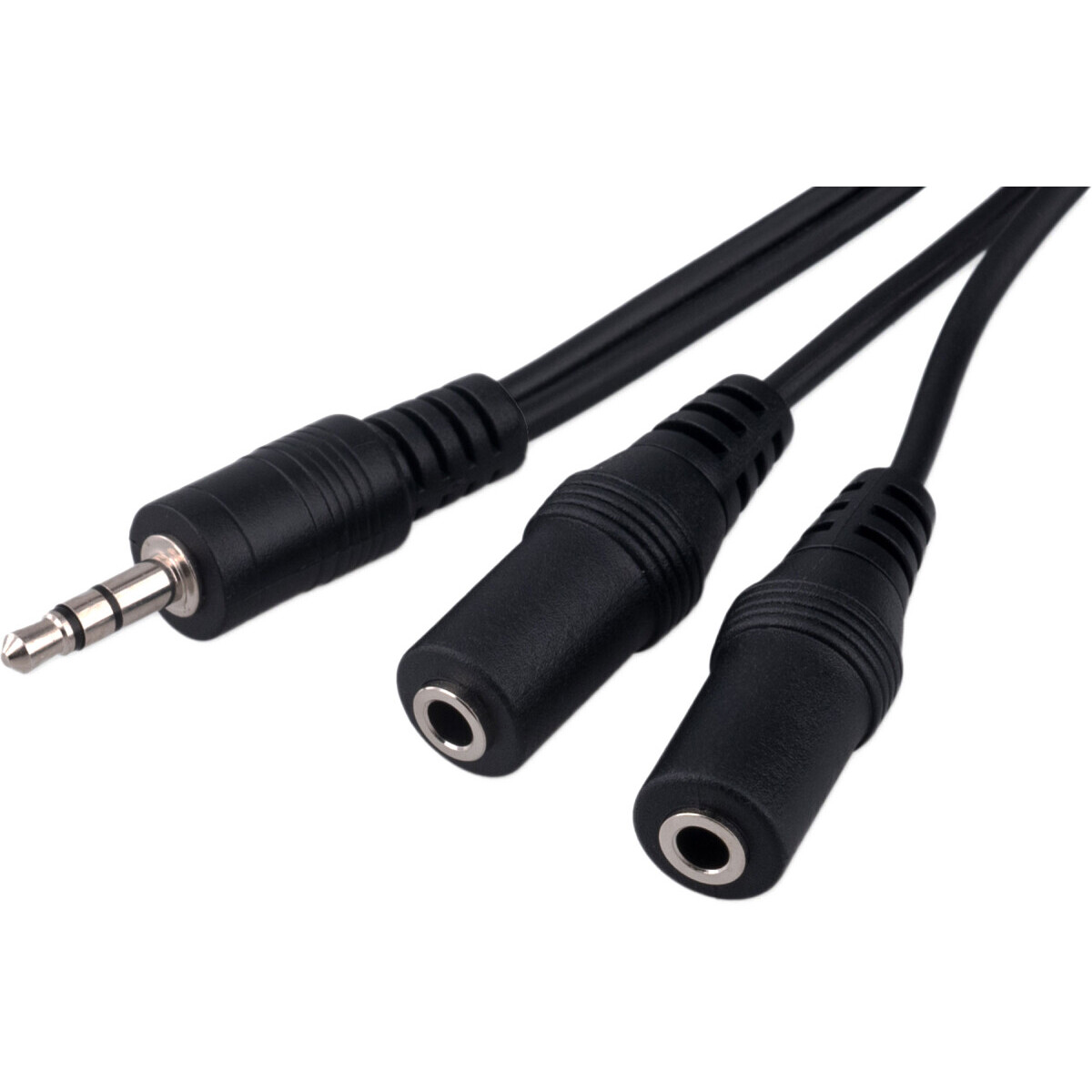 Кабель 3.5 Jack (M) - 2x 3.5 Jack (F), 5м, Cablexpert CCA-415-5M-N