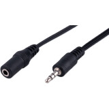 Кабель удлинительный 3.5 Jack (M) - 3.5 Jack (F), 2м, Cablexpert CCA-423-2M-N