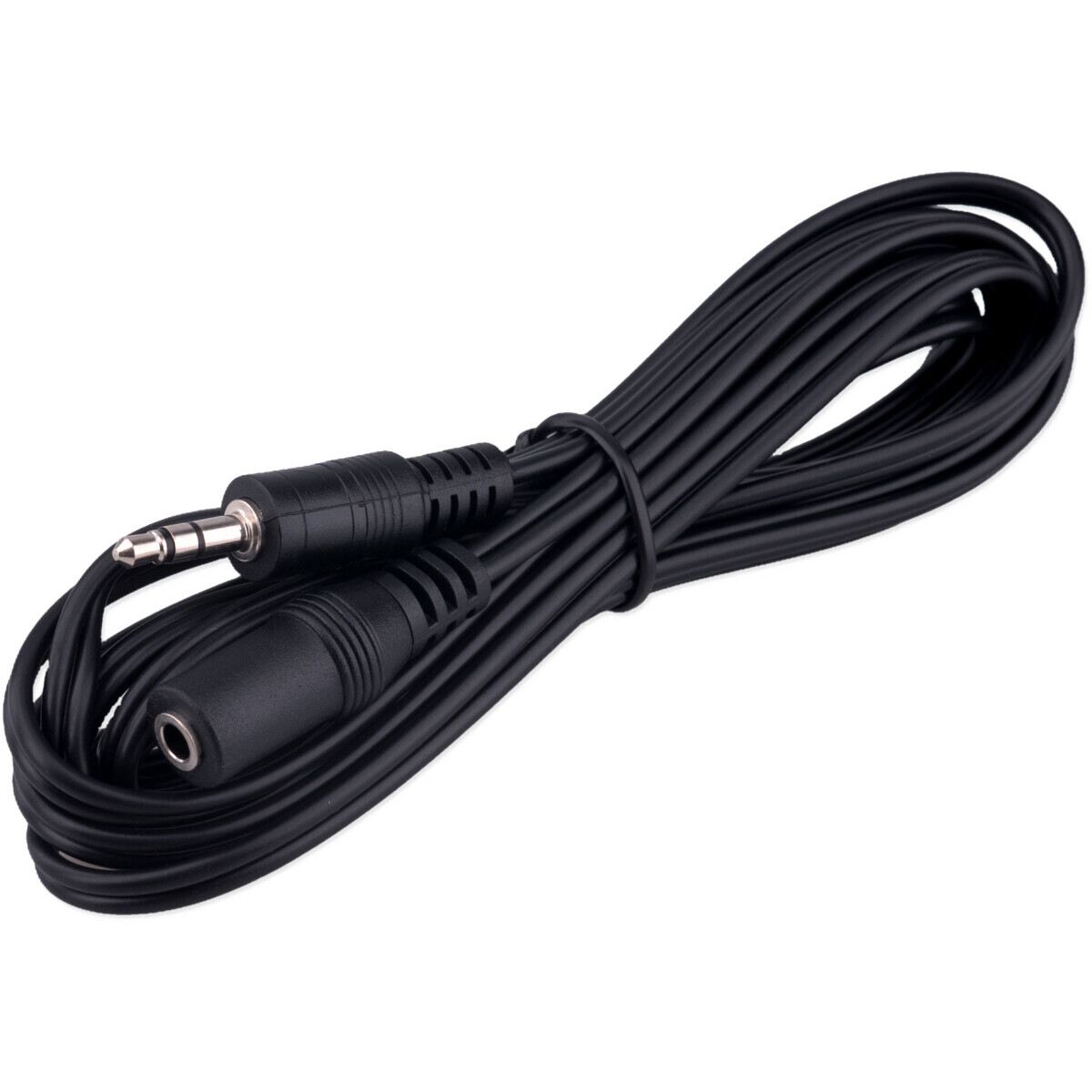 Кабель удлинительный 3.5 Jack (M) - 3.5 Jack (F), 2м, Cablexpert CCA-423-2M-N - фото 2