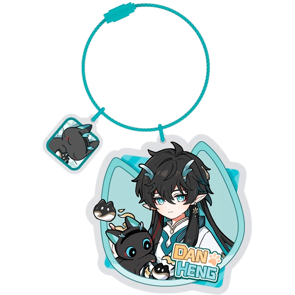 Брелок miHoYo Honkai Dan Heng Tiny Cat Series (6942421142218)
