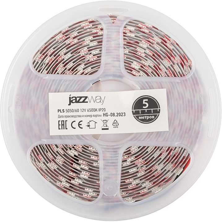 Светодиодная лента JazzWay PLS 5050/60-12V - 6500K, 5м - 1000972 - фото 2