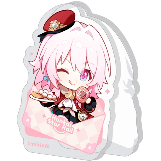 Зажим miHoYo Honkai March 7th Nameless Guest's Medal Series (6942421145530)