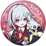 Значок miHoYo Honkai Topaz Tiny Cat Series (6942421142188)
