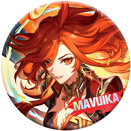 Значок miHoYo Genshin Impact Mavuika Natlan Theme (6942421148418)