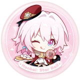 Значок miHoYo Honkai March 7th Nameless Guest's Medal Series (6942421145295)