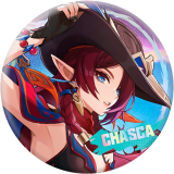 Значок miHoYo Genshin Impact Chasca Character (6942421156130)