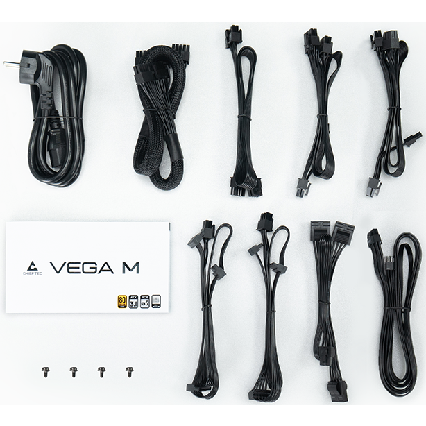 Блок питания 850W Chieftec Vega M (PPG-850-C) - фото 7