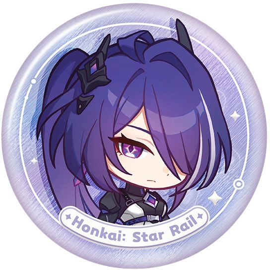 Значок miHoYo Honkai Acheron Nameless Guest's Medal Series (6942421145462)